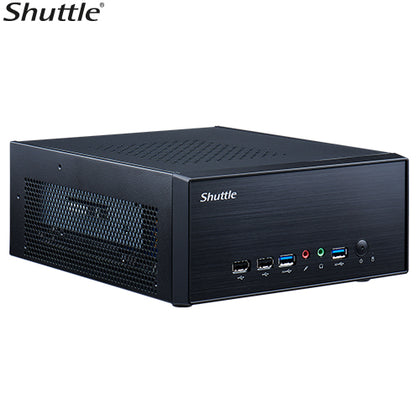 Shuttle XH510G2 Slim Mini PC 5L Barebone - Intel 11/10th Gen, PCIe x16, PCIe x1, LAN, HDMI, DP, 2x DDR4, 2.5' HDD/SSD bay, 2xM.2 2280, 180W Shuttle