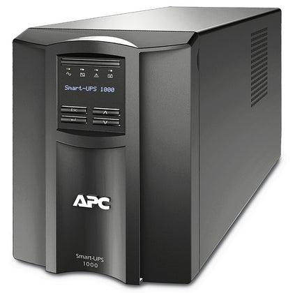 APC Smart-UPS 1000VA/700W Line Interactive UPS, Tower, 230V/10A Input, 8x IEC C13 Outlets, Lead Acid Battery, W/ Network Card, IT Expert APC