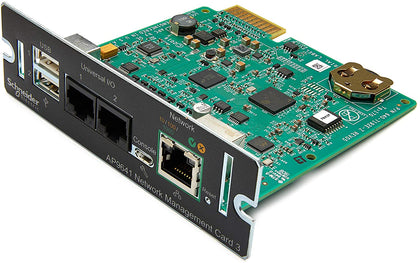 APC Network Management Card 3 With Environmental Monitoring, Suitable For Smart-UPS with a SmartSlot or SUM, SURTA, SURTD, SMT, SMX & SRT Series APC