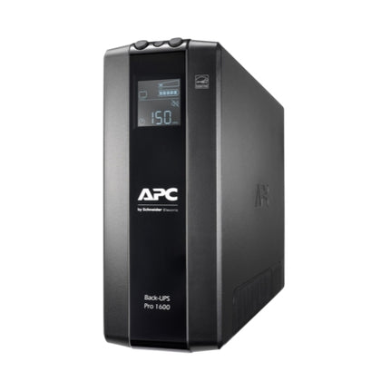 APC Back-UPS Pro 1600VA/960W Line Interactive UPS, Tower, 230V/10A Input, 8x IEC C13 Outlets, Lead Acid Battery, LCD, AVR APC