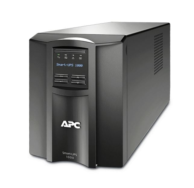 APC Smart-UPS 1000VA/700W Line Interactive UPS, Tower, 230V/10A Input, 8x IEC C13 Outlets, Lead Acid Battery, SmartConnect Port & Slot APC