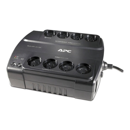 APC Back-UPS 700VA/405W Power-Saving UPS, Desk Top, 230V/10A Input, 8x Aus Outlets, Lead Acid Battery, User Replaceable Battery APC