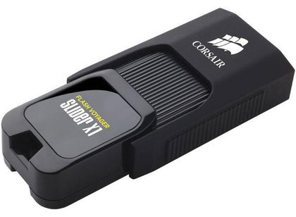 Corsair Flash Voyager Slider X1 128GB USB 3.0 Flash Drive - Capless Design Read 130MBs Plug and Play Corsair