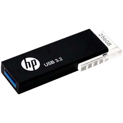 HP 718W 256GB USB 3.2  70MB/s Flash Drive Memory Stick Slide 0°C to 60°C 5V Capless Push-Pull Design External Storage for Windows 8 10 11 Mac HP