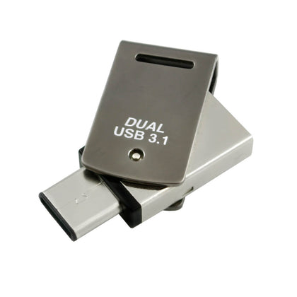 (LS) PNY DULEY Dual 512GB USB 3.1 Type-C Flash Drive -USB 3.1 Gen 1 Interface -Read speed up to 200MB/s  -Write speed up to 100MB/s 5-year Limited War