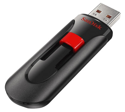 SanDisk 64GB Cruzer Glide USB3.0 Flash Drive Memory Stick Thumb Key Lightweight SecureAccess Password-Protected 128-bit AES encryption Retail 2yr wty Sandisk