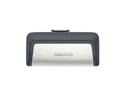 SanDisk 32GB Ultra Dual Drive Go 2-in-1 USB-C & USB-A Flash Drive Memory Stick 150MB/s USB3.1 Type-C Swivel for Android Smartphones Tablets Macs PCs Sandisk