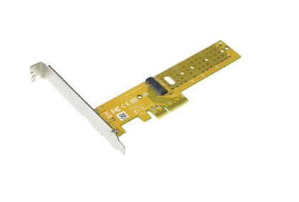 Sunix PCIe x 4 to NVMe M.2 Key-M card P2M04M00, PCIe Gen3 x4, Compliant Full High and Low Profile PCIe Bracket Sunix