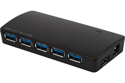 Targus 7 Port USB 3.0 Power Hub With Fast Charging and 5Gbps Transfer Speed/ Accept USB 2.0/1. x Devices Targus