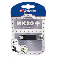 Verbatim 16GB Micro+ USB2.0 Bl Store N Go, Lifetime Warranty Verbatim