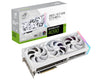 ASUS nVidia GeForce ROG-STRIX-RTX4090-24G-WHITE  24GB GDDR6X White Edition 2520MHz Boost Clock, RAM 21Gbps, 3xDP, 2x HDMI, 357.6x149.3x70.1mm